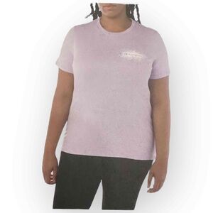 NWT Champion Women’s Graphic Tee – XL, Lilac 384XL